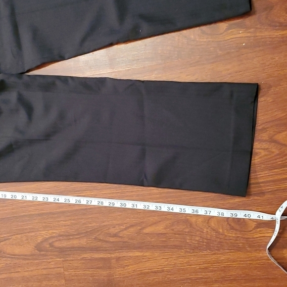 Michael Brandon Slacks Mens pants slim fit slacks size 32 L30 black Stripe print - Picture 4 of 12